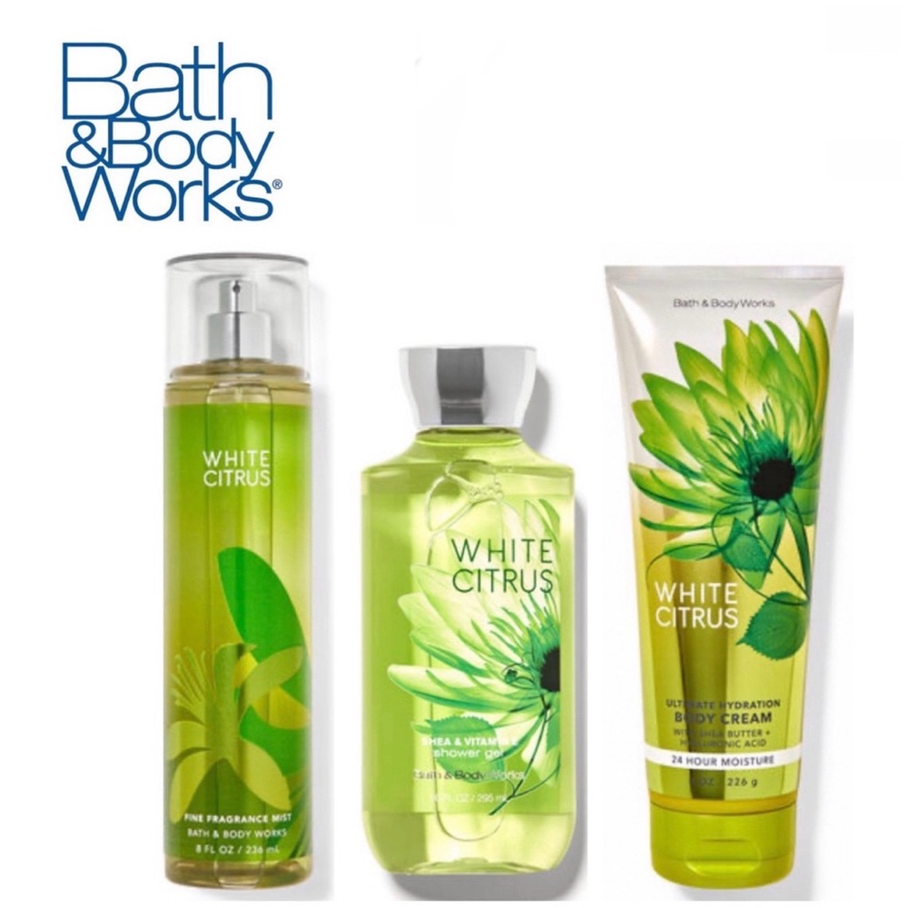 NEW Bath & Body Works White Citrus Gift Set